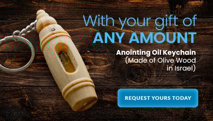 Receive your anointing Oil Keychain with your gift of any amount.