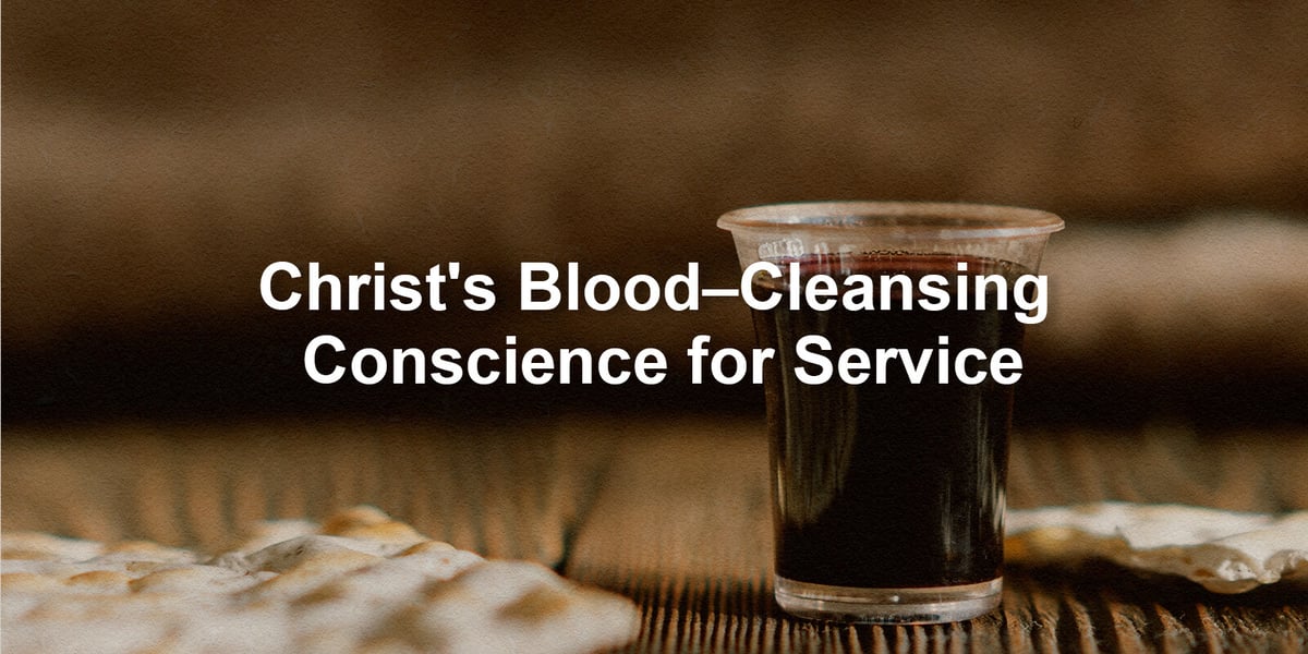 Christ's BloodâCleansing Conscience for Service