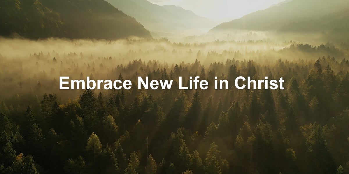 Embrace New Life in Christ